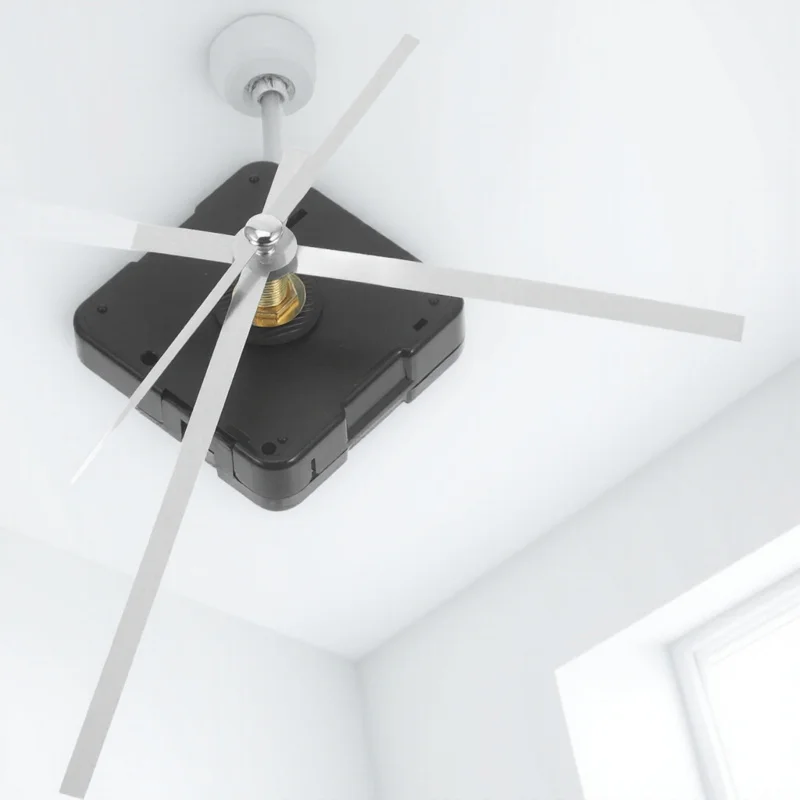 

1Pcs Quartz Clock Movement Smooth Silent Running Clock Parts Set for Crafting Home Decor Wall Clocks Mute Movement