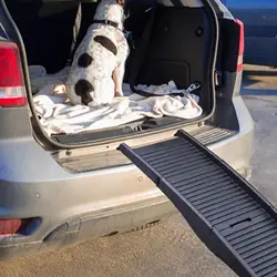 Dog Ramp Pet Ladder Lightweight Durable Folding Non Slip for Sofa Indoor SUV