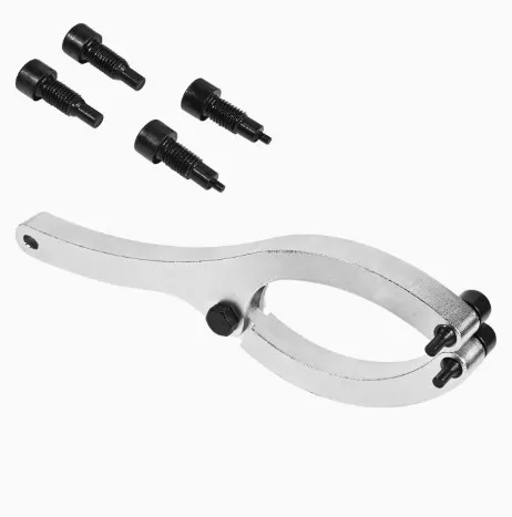 7pcs Seal Detaching Spanner Kit Hydraulic Cylinder Hand Tool With Position Pins For Heavy Construction Machinery Maintenance