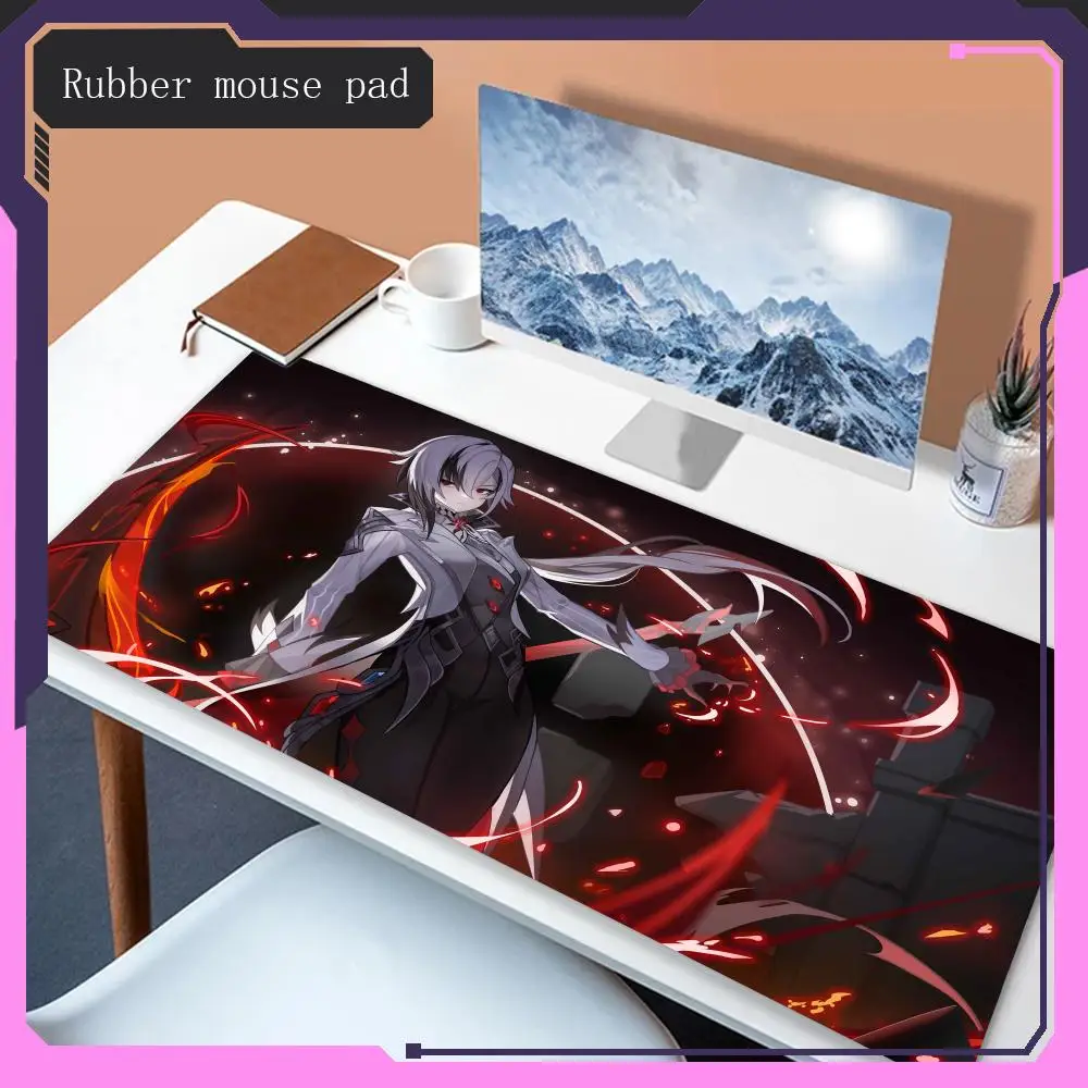 Gaming mouse pad Genshin Impact Arlecchino Mouse Pad mouse pad game accessories desktop mouse pad laptop game mouse pad non slip