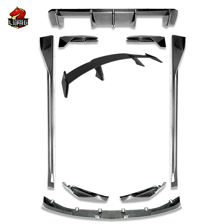 

Продукты из углеродного волокна премиум-класса для серии M G80 G82 Mp, передняя губа, задний диффузор, боковые юбки, задний спойлер, комплект из сухого углеродного волокна