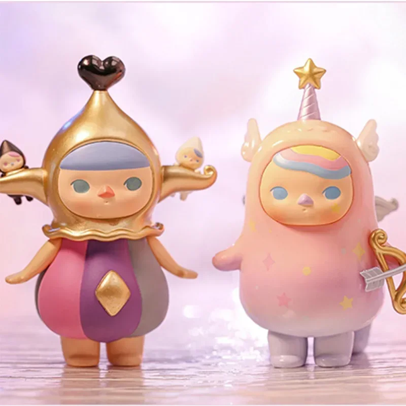 

POP MART Pucky Elf Constellation Series слепая коробка игрушки Kawaii аниме фигурка-сюрприз Mystery Box куклы подарок для девочек