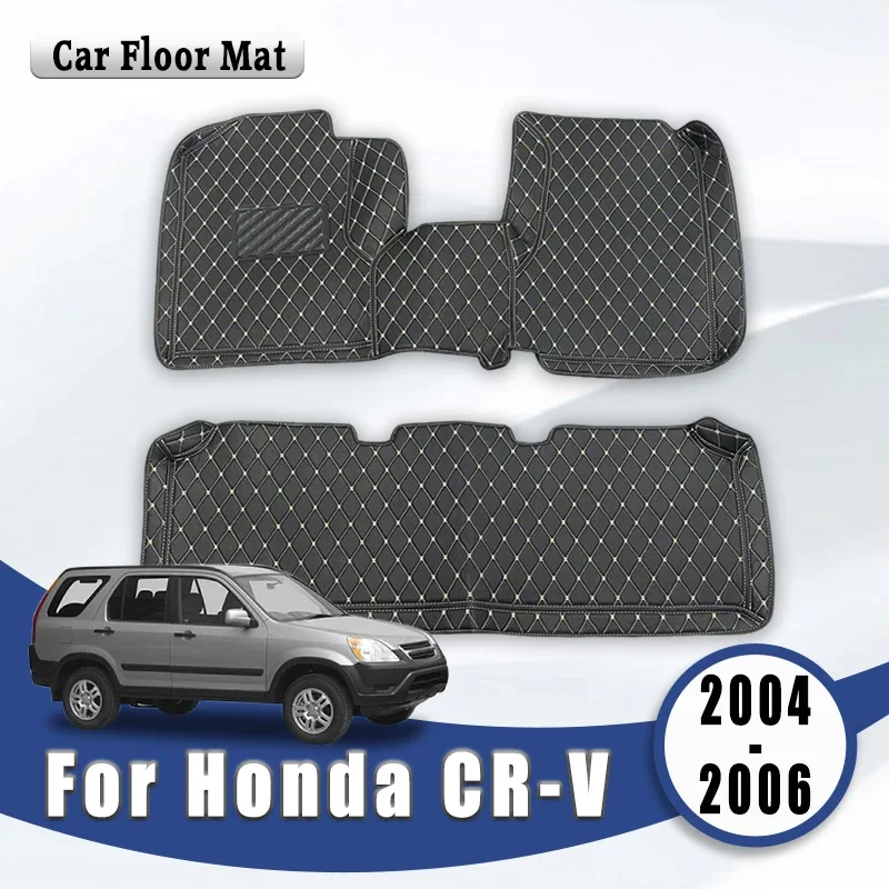 

Car Floor Mats For Honda CR-V CRV 2006 2005 2004 Cover Carpets Auto Interior Parts Accessories Products Automotive Vehicles Pads