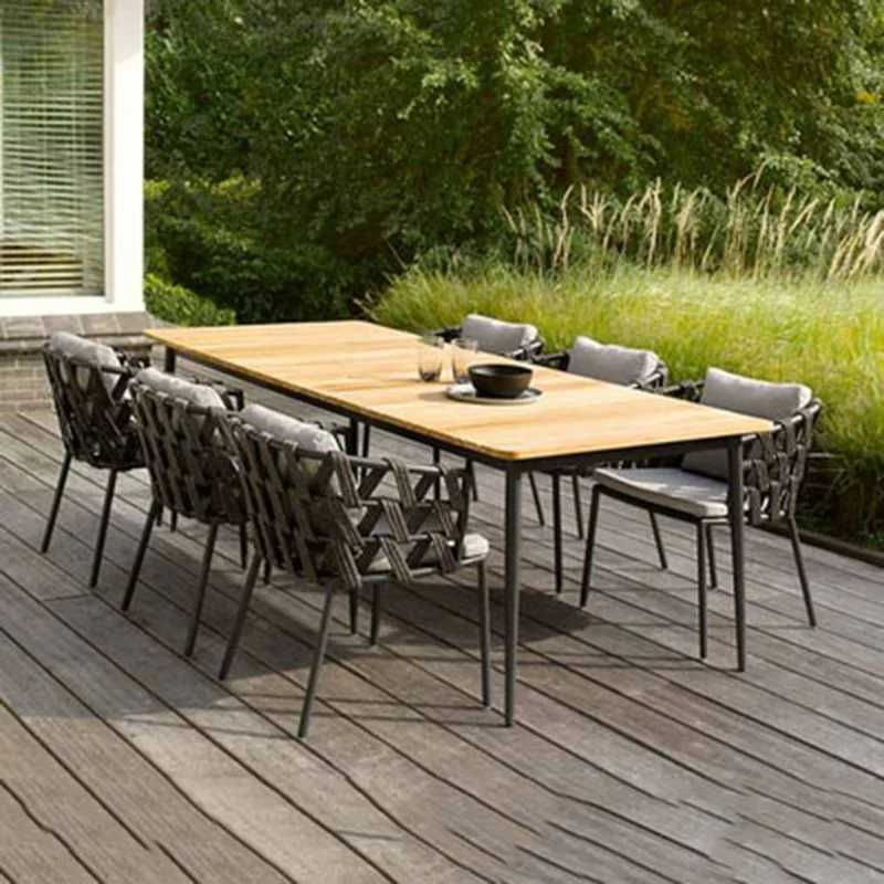 Side Mobile Garden Furniture Sets Coffee Outdoor Study Conference Table Lounge Picnic Poker Writing Office Mesa Salon Furniture