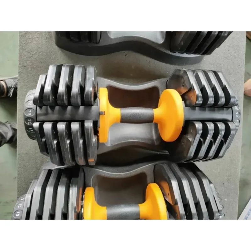 Wholesale Dropshipping Gym Fitness 1090 Smart Dumbbell Like 1090 Dumbbell 90 lb Adjustable Dumbbell 25kg