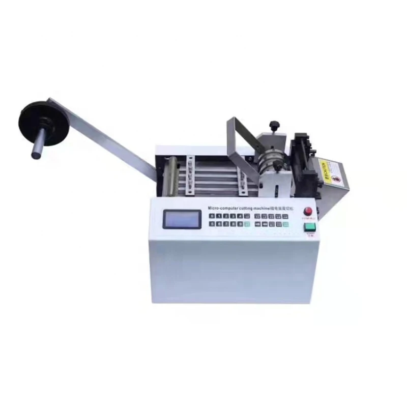 High Efficiency PVC Tube Cutter PVC Automatic Heat Shrink Tube Cutter PVC Sleeve Cutting Machine