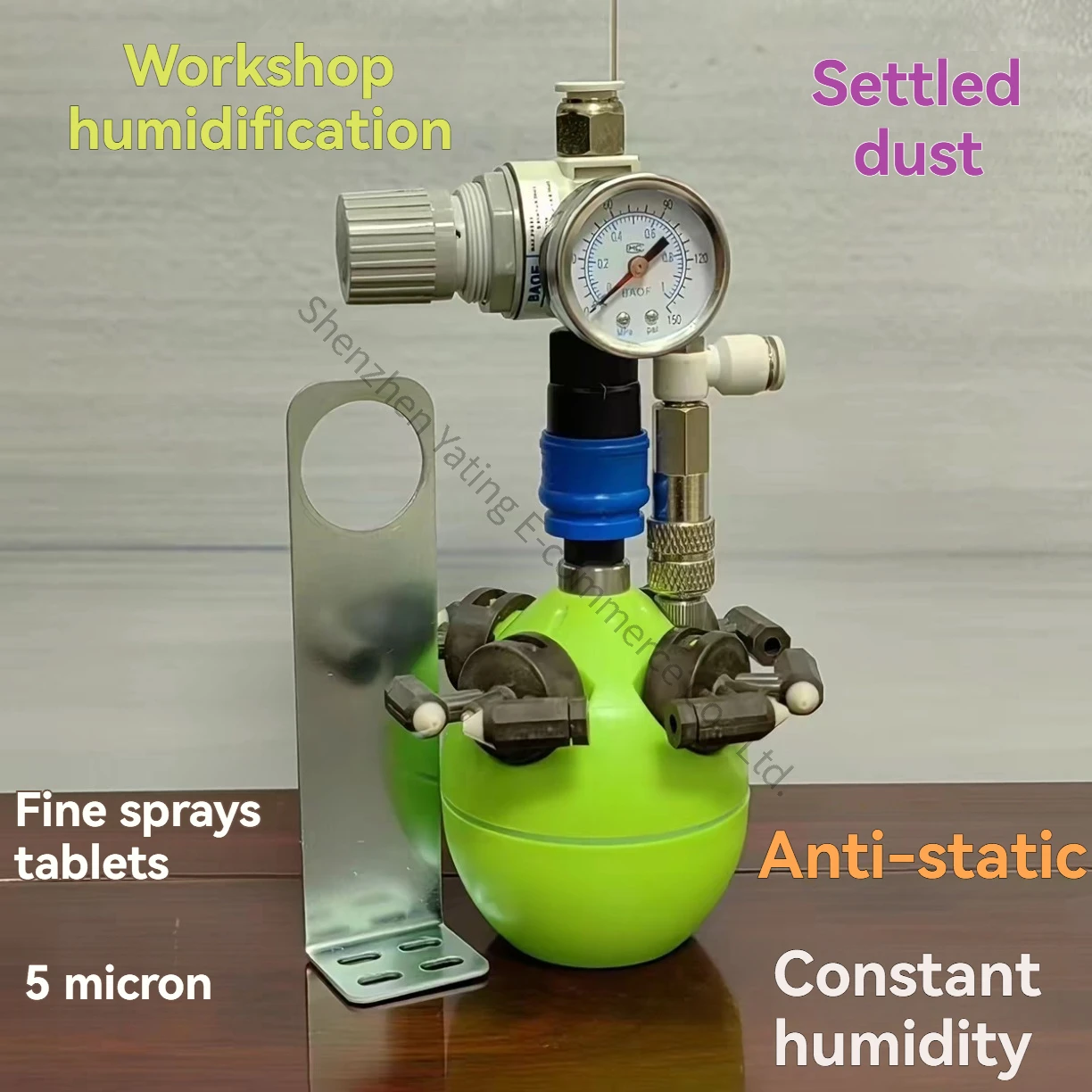 Industrial Humidifier Spray Large Workshop Large Fog Volume Textile Factory Dry Fog Humidifier Intelligent Air Atomizer