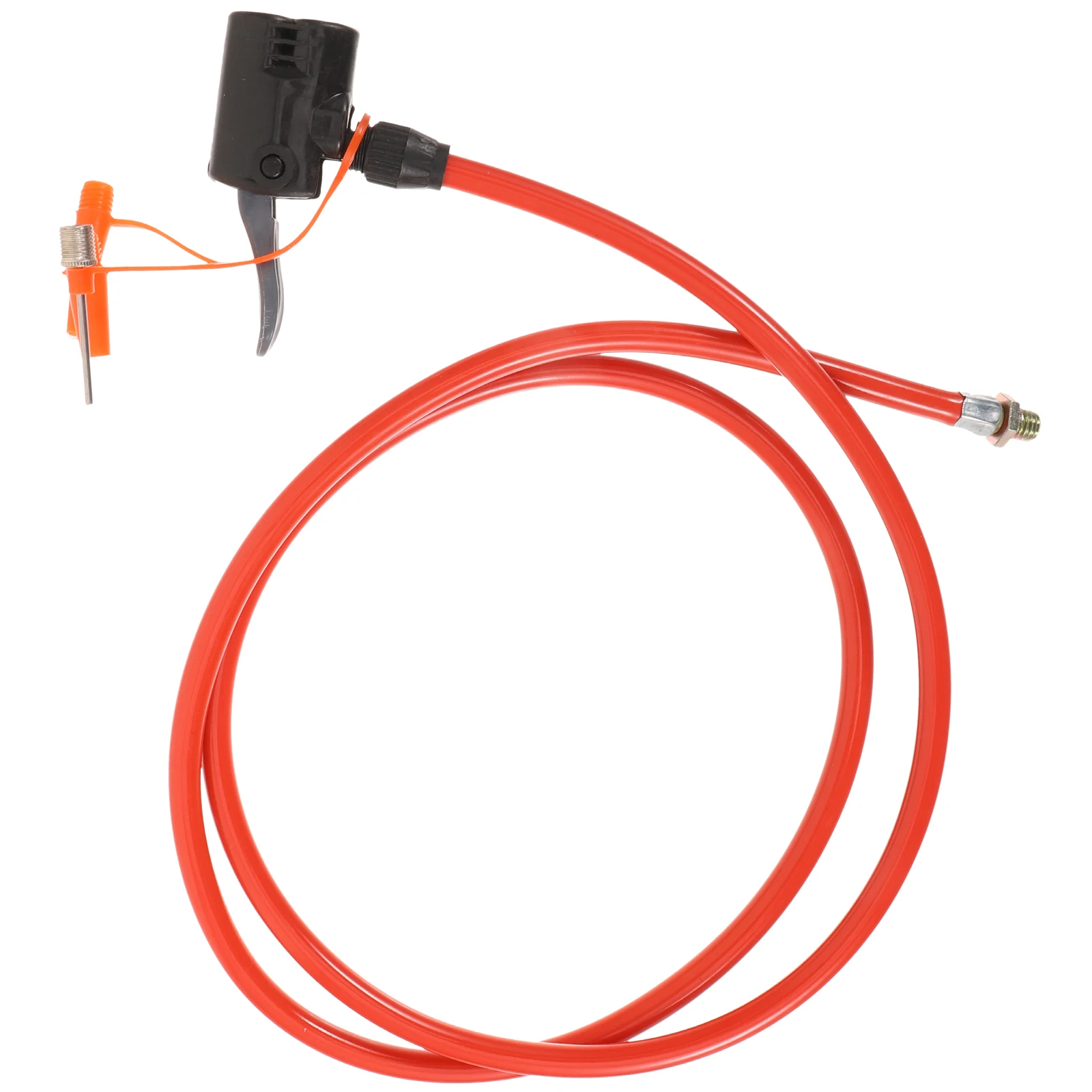 

Hose Anti-freezing Pipe for Bicycle Tire Inflator Replacement Metal Connector Bike Pump Universal Valve Adapter TPU Material