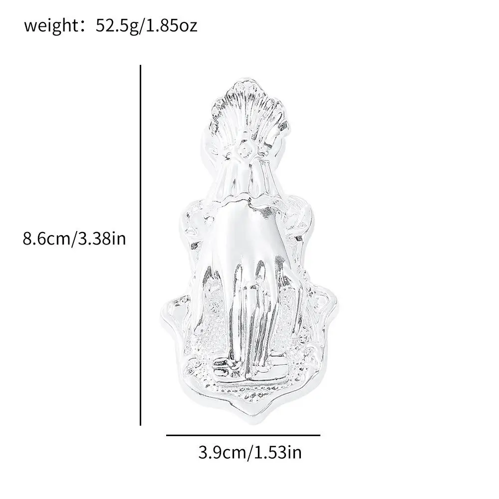 الإبداعية اليد على شكل ورقة كليب DIY سكرابوكينغ المعادن حساب اليد كليب مقاطع الزخرفية مكتب المدرسة