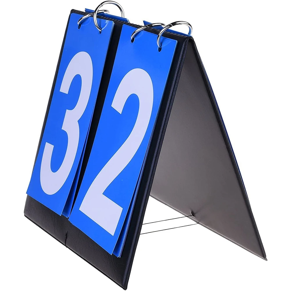 Portable Flip Scoreboard-Score Board for Baseball Soccer Ping Pong Football Volleyball Basketball Table Tennis Track