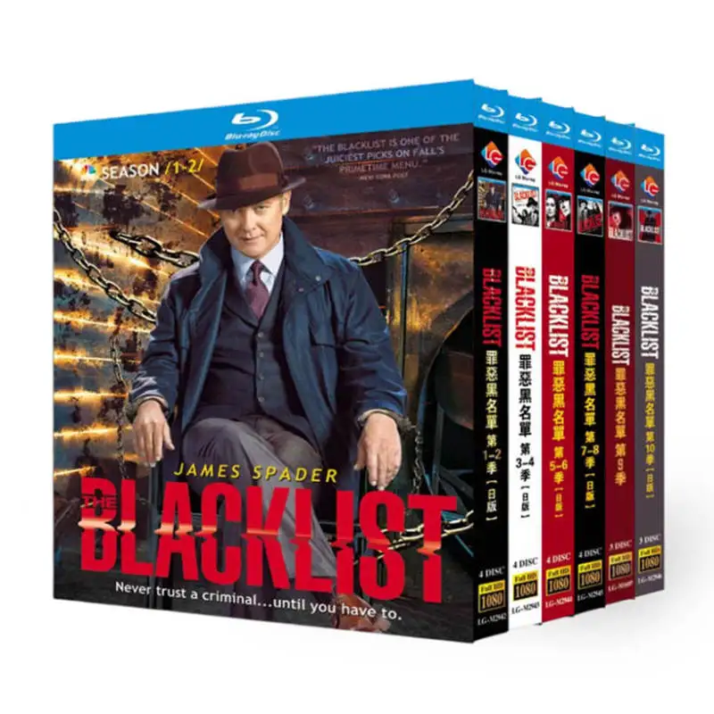 ブラックリスト シーズン1-10 ブルーレイディスク - AliExpress 66