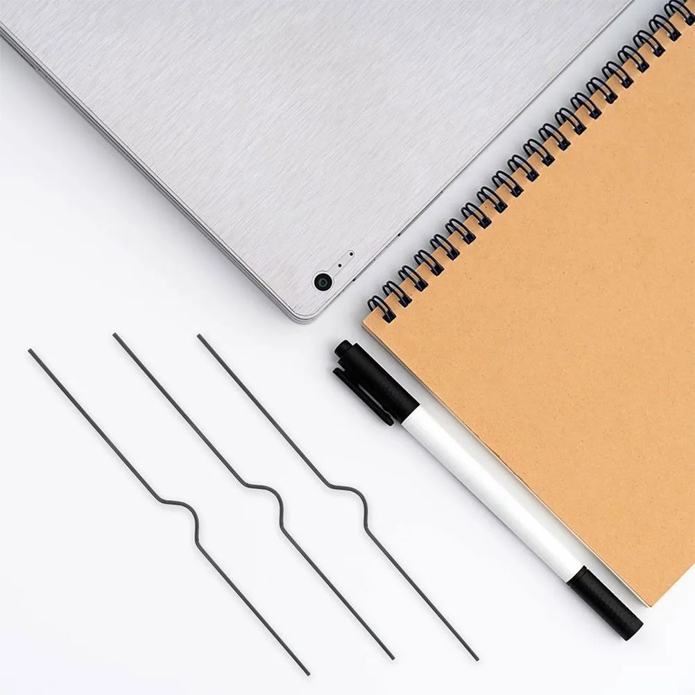 

100Pcs Small Wire Calendar Hooks Iron Calendar Hanger Wall Mount for Posters Notebooks Banners Smooth Page Turning Sturdy
