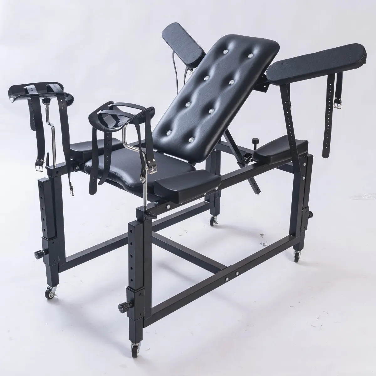 Ultimate Restraint Sex Bench Bondage BDSM Table Massage Bed Spanking Bench for Adult Couples with Wrist Cuffs Sex Furniture