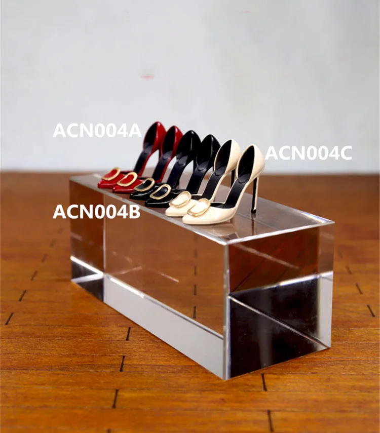 ACNTOYS ACN004 1/6 Scale Elegant French Women's OL Stiletto High Heels Shoes Model for 12