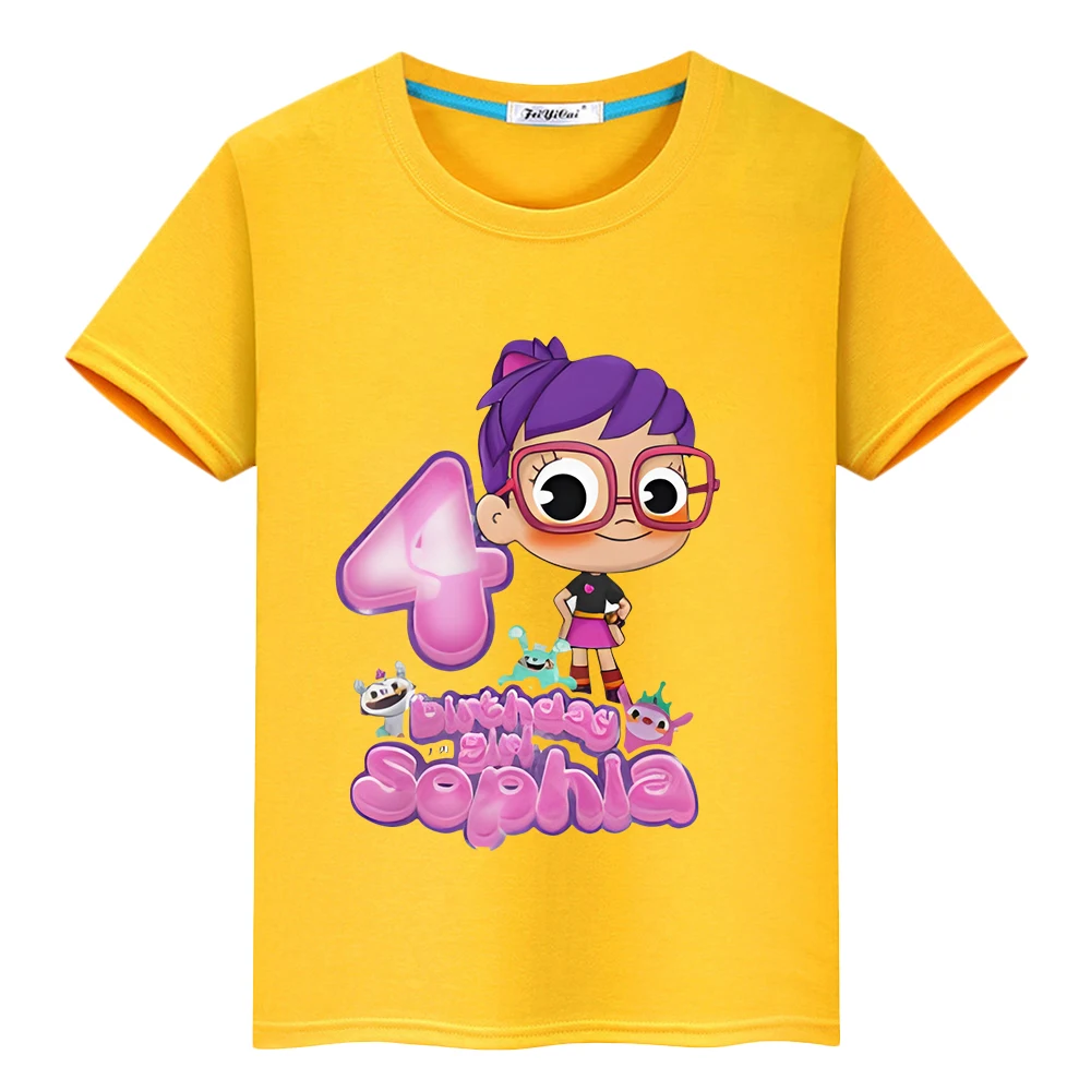 

Abby Hatcher Print T-shirt 100%Cotton Cute Short Summer cartoons Tops pride tshirt anime Tees y2k kid Day gift boy girl clothes