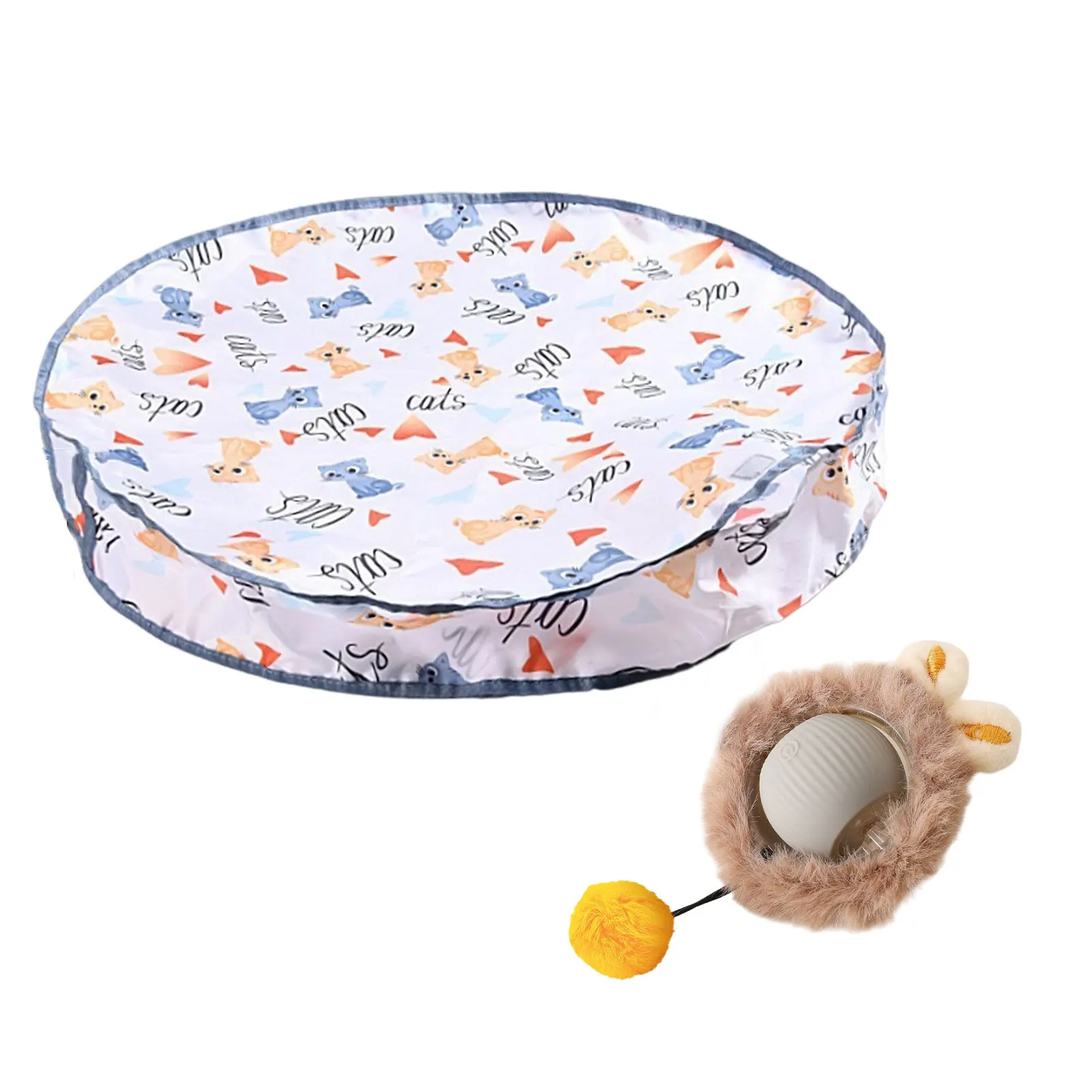 Cat Tunnel Toy Double-layer For Endless Fun And Exploration Which Is Durable Interactive Cat Toy