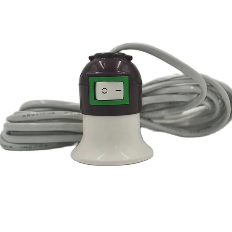 2.4M 4M E27 AC Power Cord Led Lamp Bulb Bases US Plug Extension Cable On Off Switch Wire Pendant Hanglamp Socket Holder E2