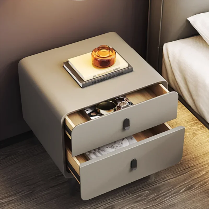 

Nordic Bedroom Night Table Storage Cheap Modern Wooden Nightstands Luxury Minimalist Mesita De Noche Dormitorio Home Furniture