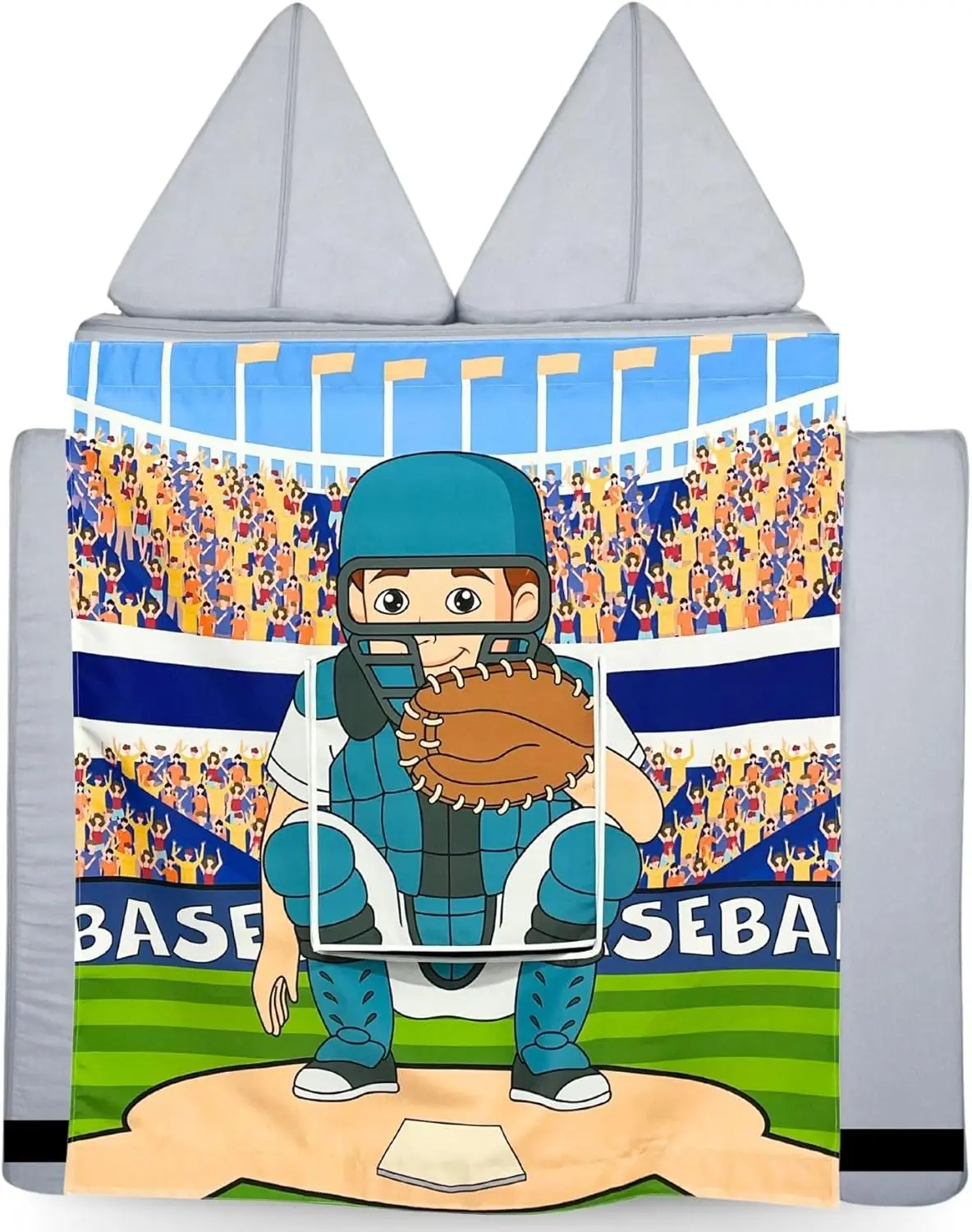 

Play Panel For Childrens Foam Sofa Kids Couch (Baseball)