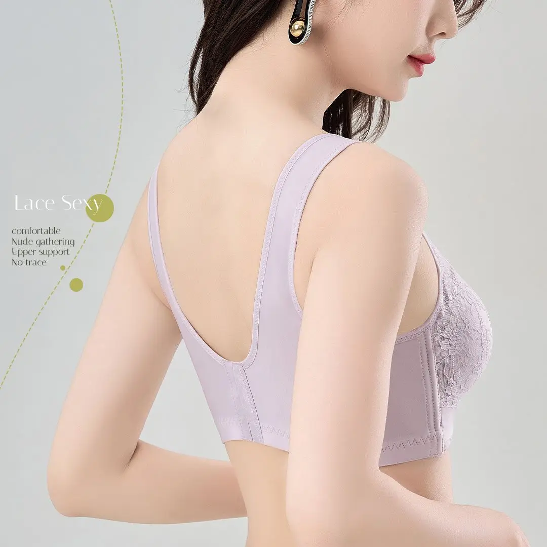 Thickened Cup 5cm Small Chest and Flat Chest Special Underwear for Women Gathering Up and Not Empty Cup Beauty Vest Adjustment