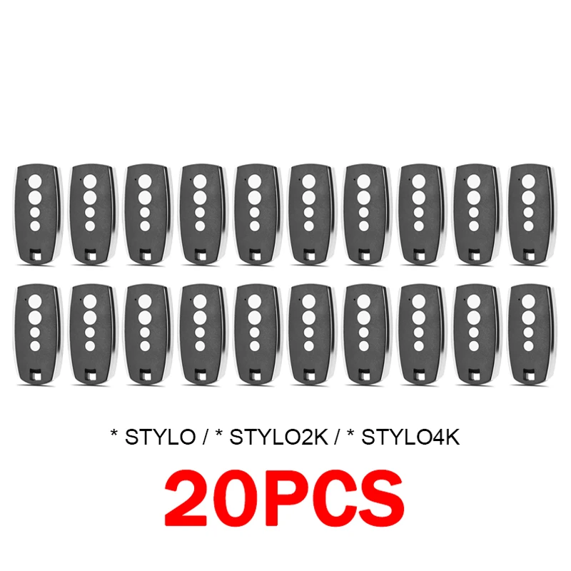 

For STYLO2 STYLO4 STYLO STYLO2K STYLO4K Gate Remote Control 433MHz Rolling Code Compatible With STYLO 4K 2K Hand Transmitter