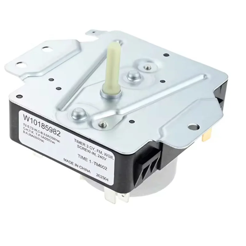 ABGP-W10185982 Kit de temporizador de secadora para Whirlpool Maytag WGD4800XQ0 WED4815EW1 110C61182011 WPW10185982 418-618-20-B5 PS11749831