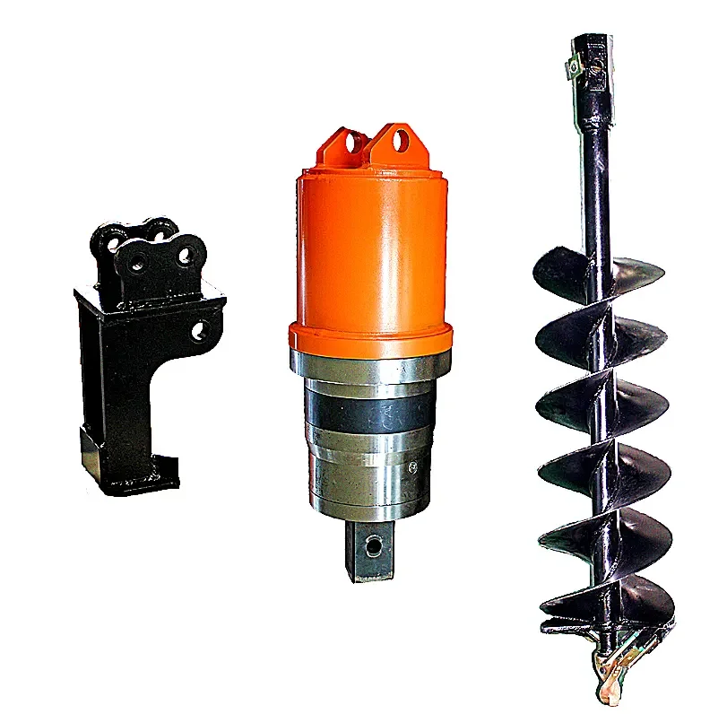 

Customization is available.，Excavator Accessories Auger for Drilling the Ground Earth Drill with Teeth