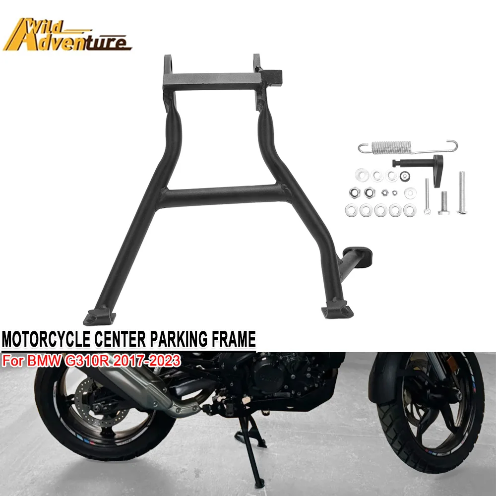 

Motorcycle Accessories For BMW G310R G 310R G310 R 2017-2020 2021 2022 2023 Center Stand Parking Stand Central Firm Steel Rack