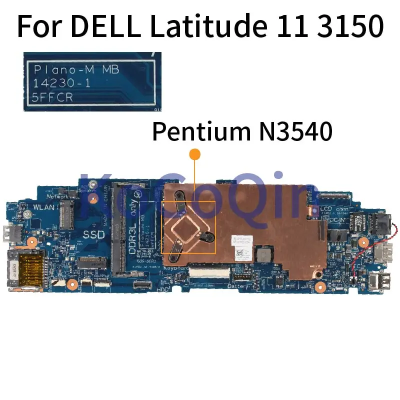 Imagem -02 - Ffcr para Dell Latitude 3150 Notebook Mainboard Cn0416x4 0416x4 416x4 Cn-0c1f00 0c1f00 C1f00 Ddr3 Laptop Motherboard 142301 11