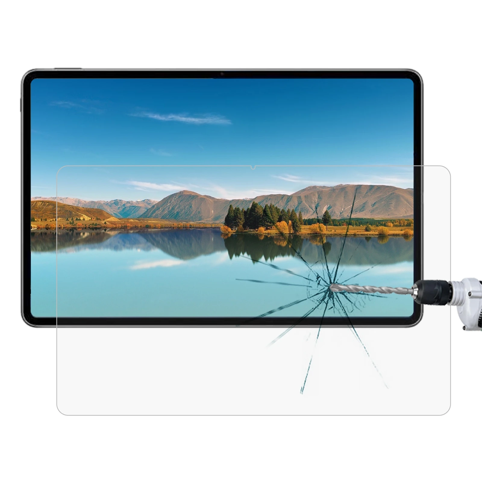 

9H 2.5D Explosion-proof Tempered Glass Film for Huawei MatePad Pro 12.6 2021/ Lenovo Tab P12 Pro 12.6/ Xiaoxin Pad Pro 12.6