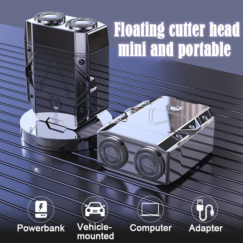 

Electric Razor for Men, 2024 cool Mens Electric Shavers for Men 2 in 1 Waterproof Shaver for Face, Wet & Dry Use，Mecha