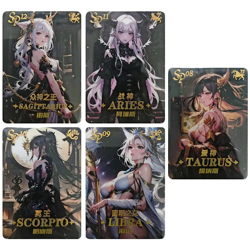 

Японское аниме «История богини» SP Chronus God of War Artemis Hades Коллекционные открытки Рождественские подарки на день рождения Детские игрушки