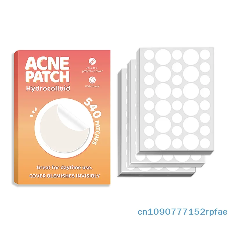 540 個フェイススキンケアニキビにきびパッチ目に見えないプロフェッショナル治癒吸収スポットステッカーフェイシャルスキンケアツール