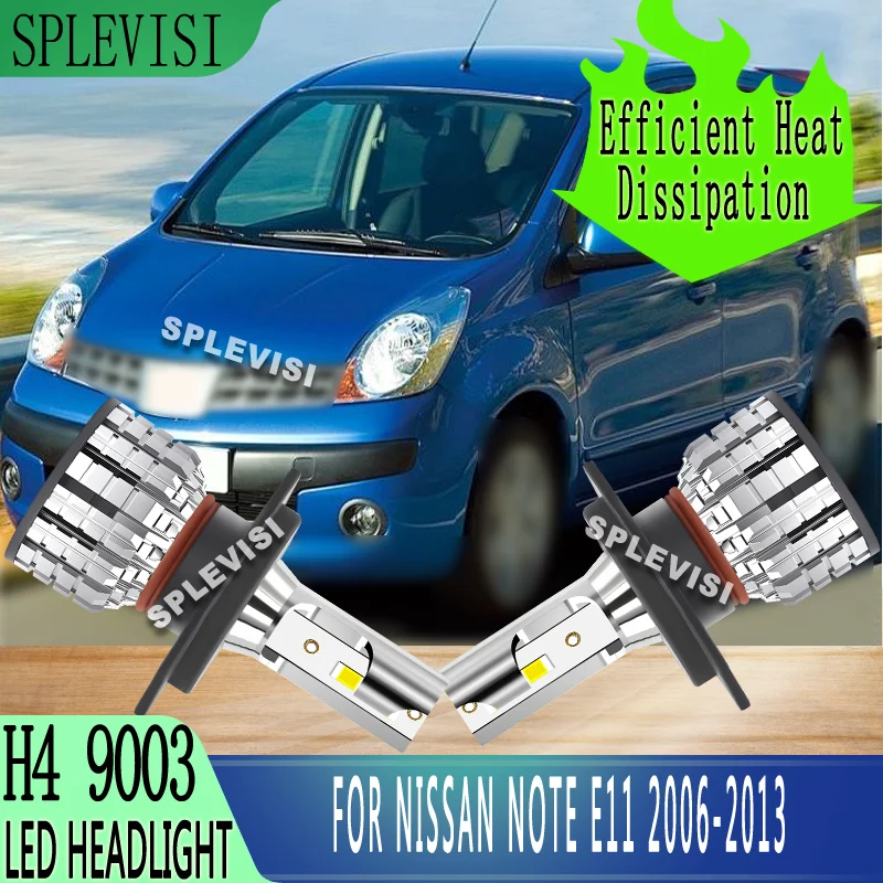 

Stable Night Driving Safety 350% Brighter Car Headlight Bulbs LED For NISSAN Note E11 2006 2007 2008 2009 2010 2011 2012 2013