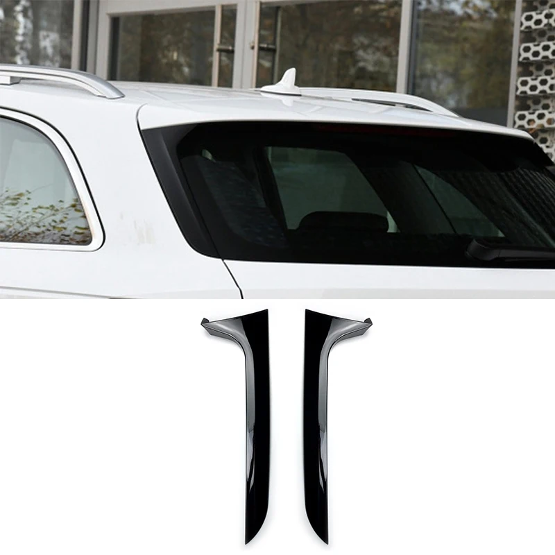 

Car Rear Window Side Spoiler Wing Trim Cover Canard Splitter For Audi A6 C7 Travel Edition Allroad 2012-2018