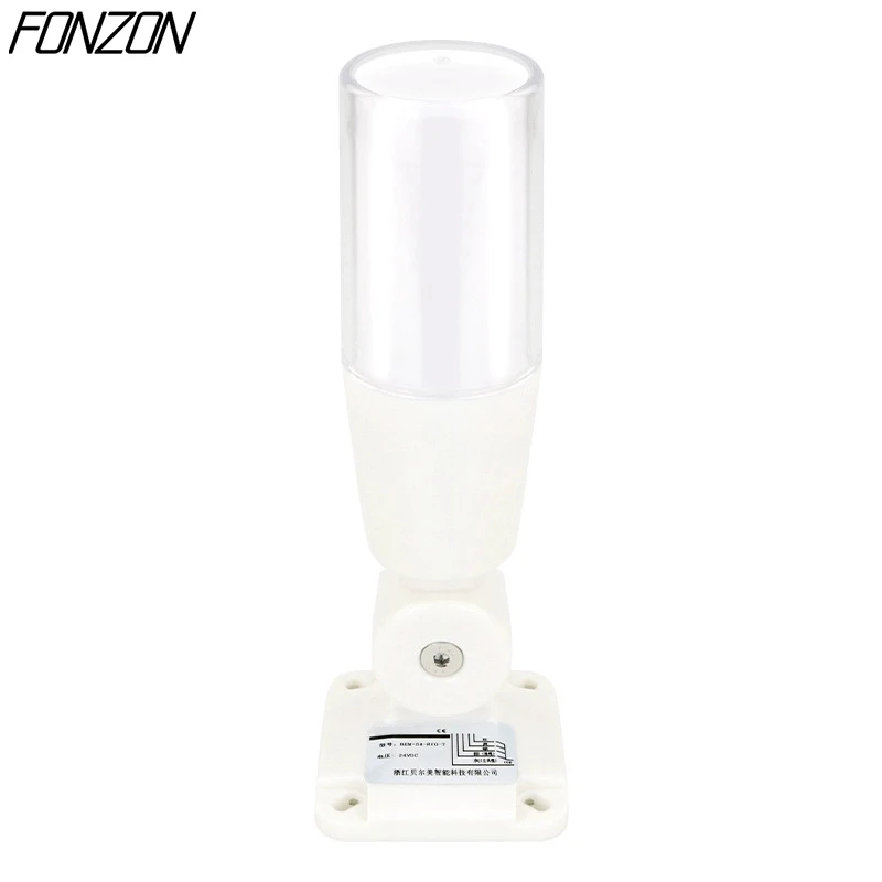Integrated 3 Color LED Alarm Signal CNC Machine Tool Equipment Indicator Single Layer Warning Light DC 12 24V AC 220V