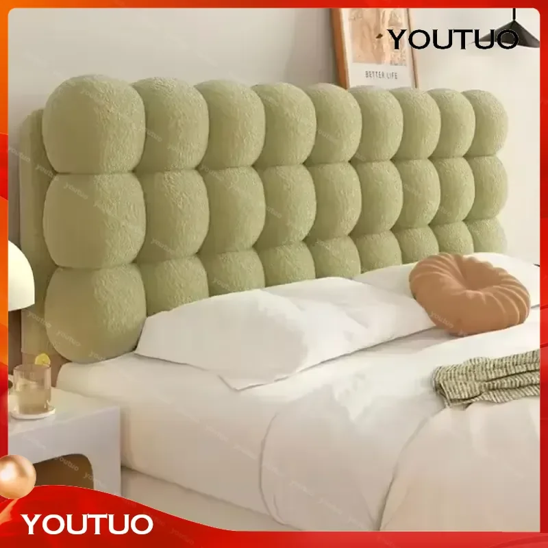 Customizable Cushion Sponge Filling Simple Modern Bedroom Cushion Large Rectangle Detachable Washable Home Textile