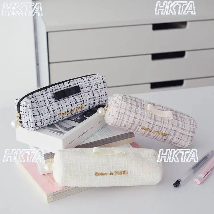 japanese-style-new-fashion-tweed-cute-bows-pearl-pen-bag-cosmetics-baglolita-sweet-girls-cosmetic-bag-student-stationery-bags