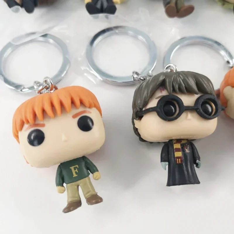 Funko POP Keychain Toy Hermione Ginny Ron Hedwig Snape Fawkes Dementor Luna Lovegood Pocket Pop Key Ring Chain Vinyl Figure Toys - Image 4