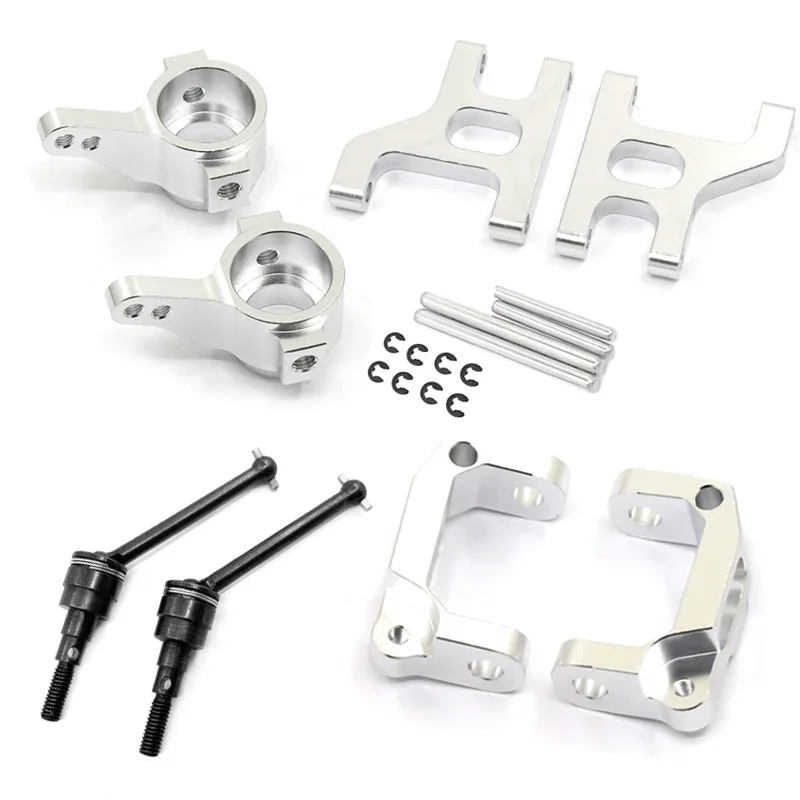 TAMIYA CC01 Set completo parti di aggiornamento braccio oscillante in lega di alluminio C sede tazza dello sterzo albero di trasmissione in metallo