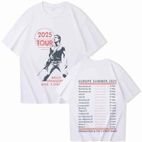 Bruce Springsteen Concert 2025 T-Shirt Europe Tour Fan Gift Unisex Pullover Tops Streetwear