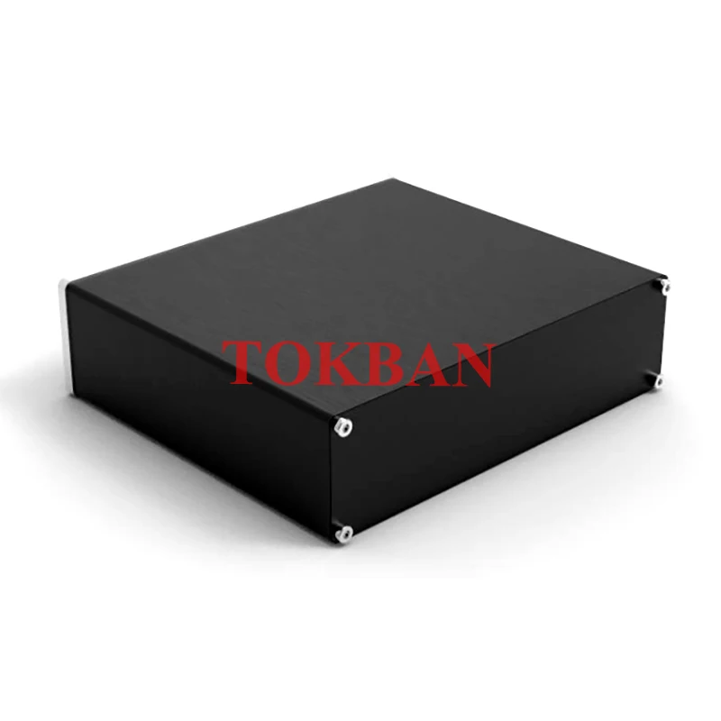 Tokban Audio 1504 156.3*43.8*137mm All-aluminum Power Amplifier Chassis Enclosure DIy HIFI Amp Case Shell