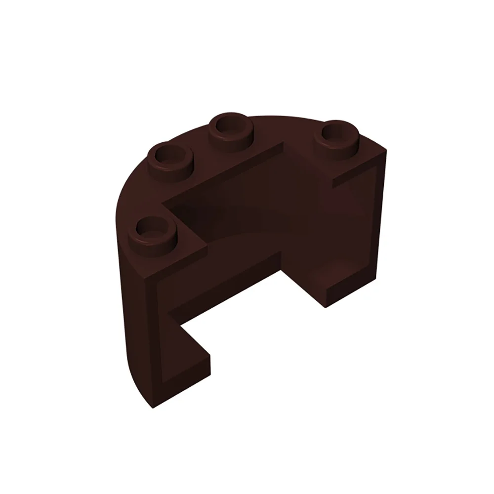 ビルディングブロック 24593 MOC/DIY パーツアクセサリー 2x4x2 曲面壁パネル組立おもちゃ