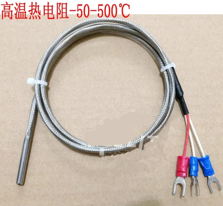 2 pcs /5 pcs High temperature PT100 probe thermal resistance thermocouple temperature sensor 500 degrees