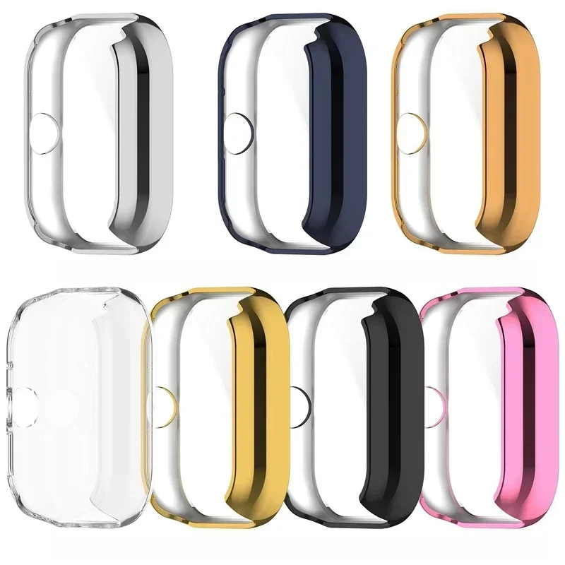 Custodia in Silicone morbido TPU per Redmi Watch 3 Active 3 Lite Smart Watchband Cover protettiva per schermo per Xiaomi Redmi Watch 3