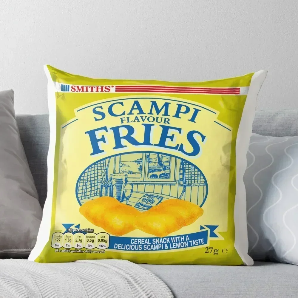 

Scampi Fries Throw Pillow Decorative pillow case luxury decor pillow pillowcase Cushions For Sofa