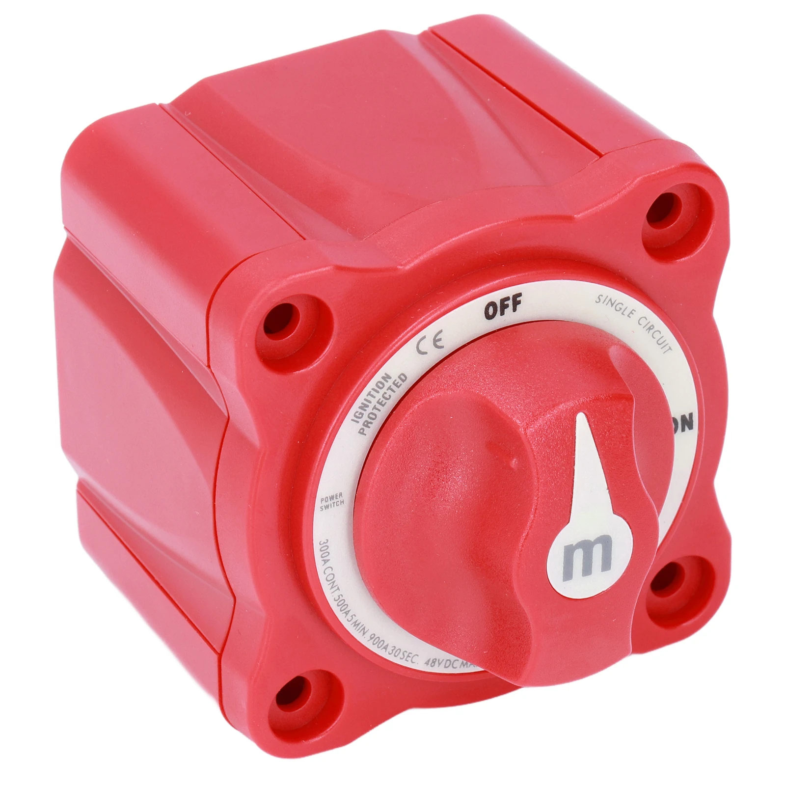 

300A Battery Disconnect Switch ON/Off Single Circuit Power Isolator IP66 Waterproof for Marine Boat Car Truck Trailer RV