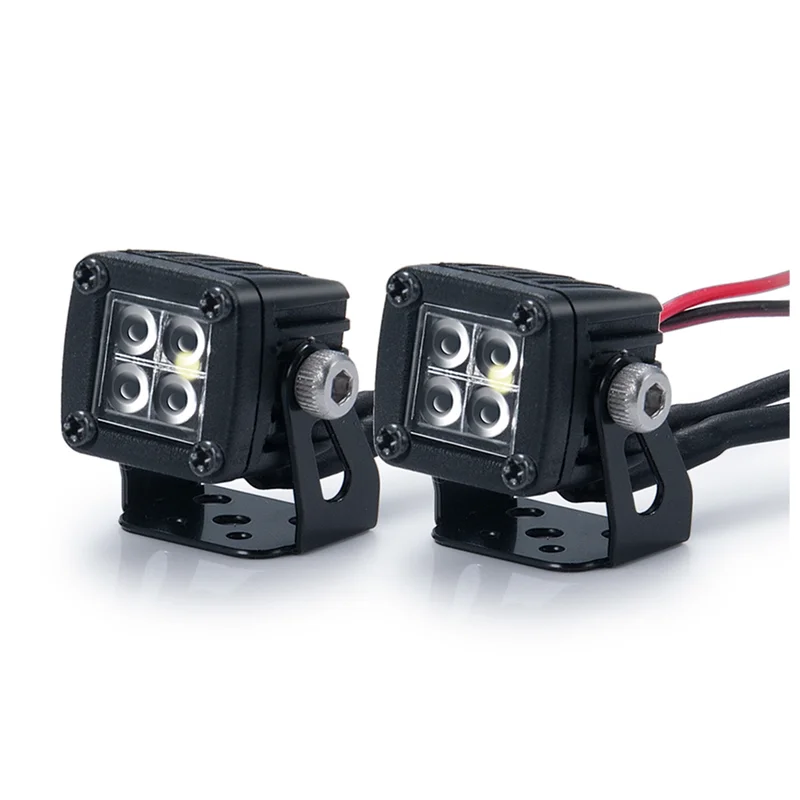 車のヘッドライト用の明るいLEDライト,rx4,アキシャル,scx10,90046,rr10,VS4-10,redcat gen8,dcygj