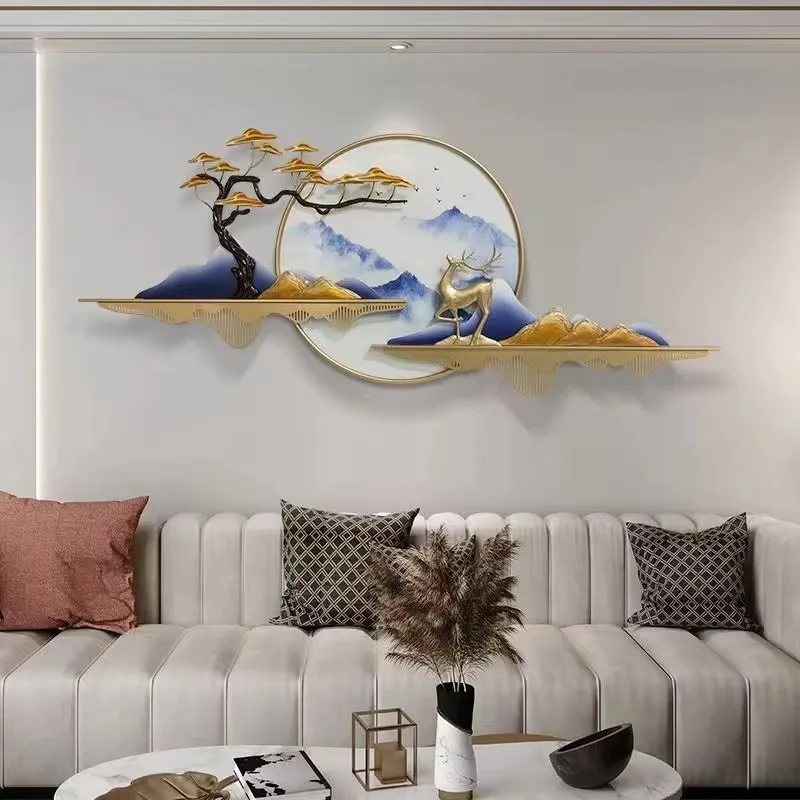 150X63cm Without Light Metal Metallic Wall Living Room for Home Decor Art House Decoration