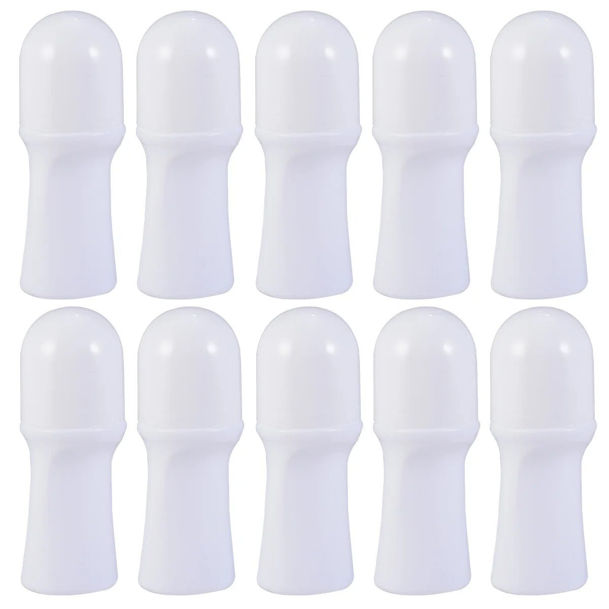 10 szt. Butelek z aplikatorem roll-on 30 ml na olejki eteryczne, przenośne, wielokrotnego użytku, puste plastikowe pojemniki podróżne do pielęgnacji skóry